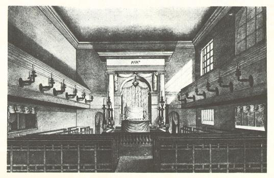 Interior do Templo de Hamburgo