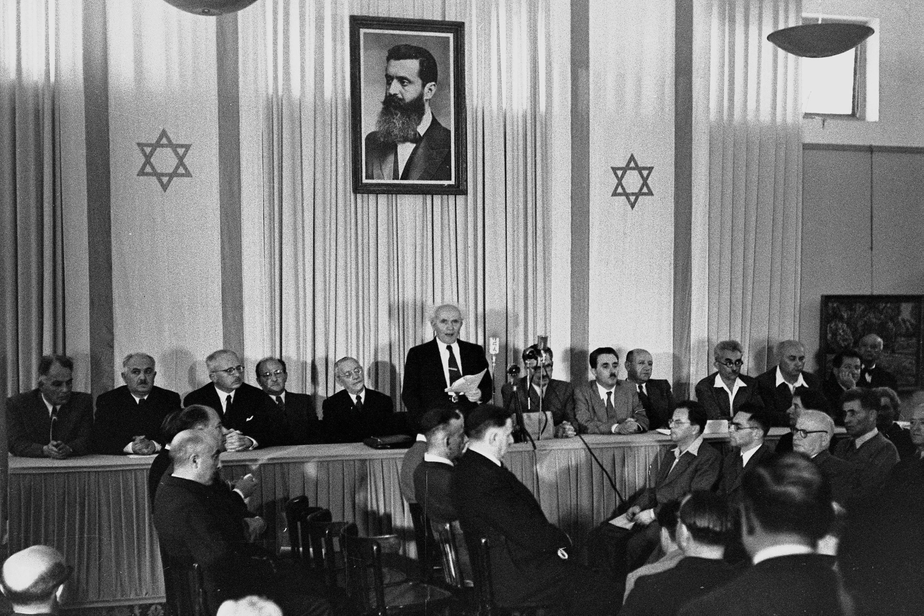 Leitura da declaração de independência